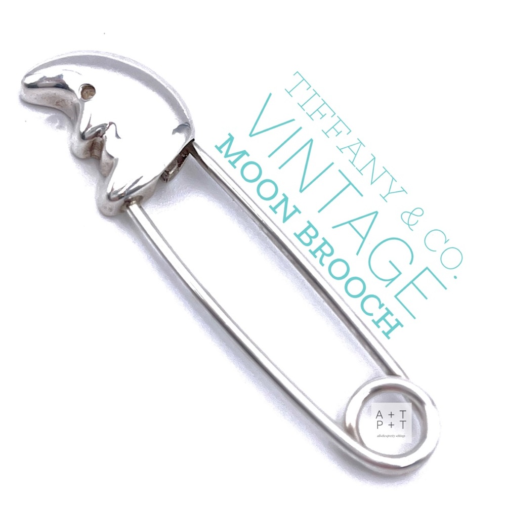 Tiffany & Co. Vintage Moon Brooch